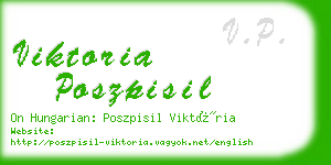 viktoria poszpisil business card